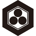 亀甲に三つ星紋