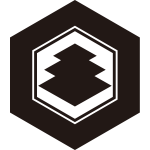 亀甲に三階菱紋