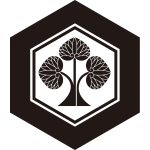 亀甲に立ち葵紋