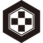 亀甲に四つ石紋