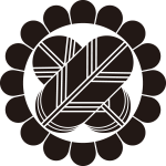 菊輪に違い鷹の羽紋