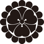 菊輪に剣片喰紋