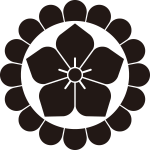 菊輪に桔梗紋