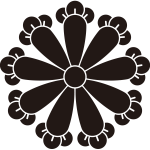 九つ丁子（２）紋