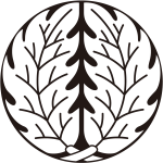 石持ち地抜き抱き柊紋