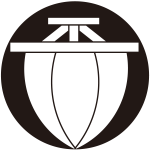 石持ち地抜き帆紋