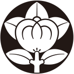 石持ち地抜き橘紋