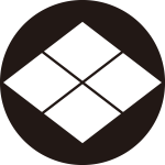 石持ち地抜き武田菱紋