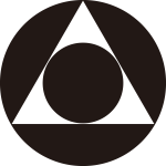 石持ち地抜き鱗に星紋