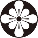 石持ち地抜き奈花紋