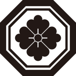 子持ち八角に花角紋