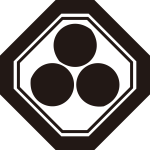 子持ち隅入り角に三つ星紋