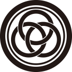 子持ち輪に三つ輪違い紋