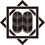 組み角に並び鷹の羽紋