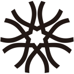 組み合い変り山形紋