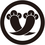 丸に違い丁子紋