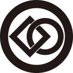 丸に違い角と丸紋