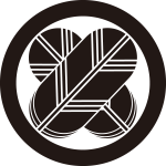 丸に違い鷹の羽紋