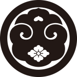 丸に打板に花菱紋