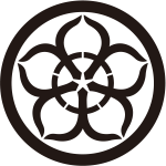 丸に大の字桔梗紋