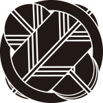 丸に出違い鷹の羽紋