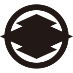 丸に出松皮菱紋