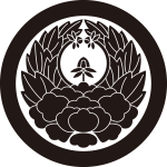 丸に浮線牡丹紋