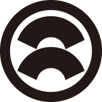 丸に二つ地紙紋