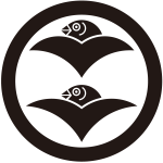 丸に二つ雁金紋