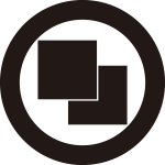 丸に二つ重ね石紋