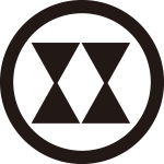 丸に二つ立鼓紋