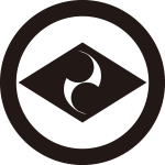 丸に二つ巴菱紋