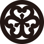 丸に太陰片喰紋