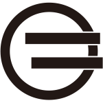 丸に弾き二つ引き紋