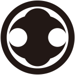 丸に花形分銅紋