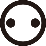 丸に離れ二つ星紋