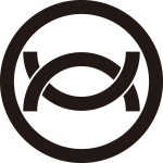 丸に半輪違い紋