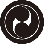 丸に左二つ巴紋