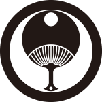 丸に日の丸団扇紋