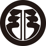 丸に平岩弓文字（２）紋