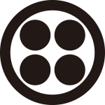 丸に平四つ星紋