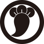 丸に一つ丁子紋