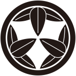 丸に細九枚笹紋