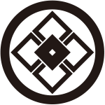 丸に陰陽五つ目紋