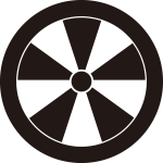 丸に五つ日足紋