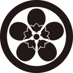 丸に五つ茄子紋