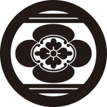 丸に上下二つ引きに木瓜紋