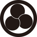 丸に重ね三つ星紋