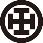 丸に桛久留子紋