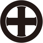 丸に変り十字紋